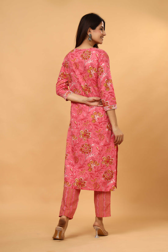 PINK EMBROIDERED 3 PC